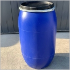 160升塑料桶160L包箍桶160升法兰桶160升开口塑料桶制造